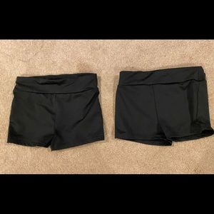 Girls tumble shorts set of two size 7/8